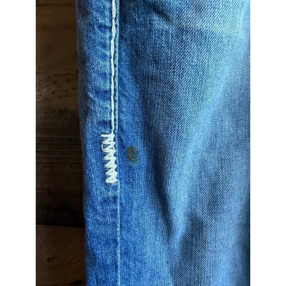 True Religion Ricky Super T Straight Leg Denim Jeans - Size 38 - (Made in USA)